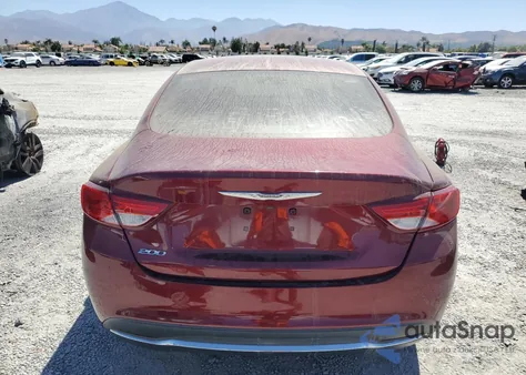 2016 Chrysler 200 Limited from USA, damaged, VIN 1C3CCCAB8GN161283